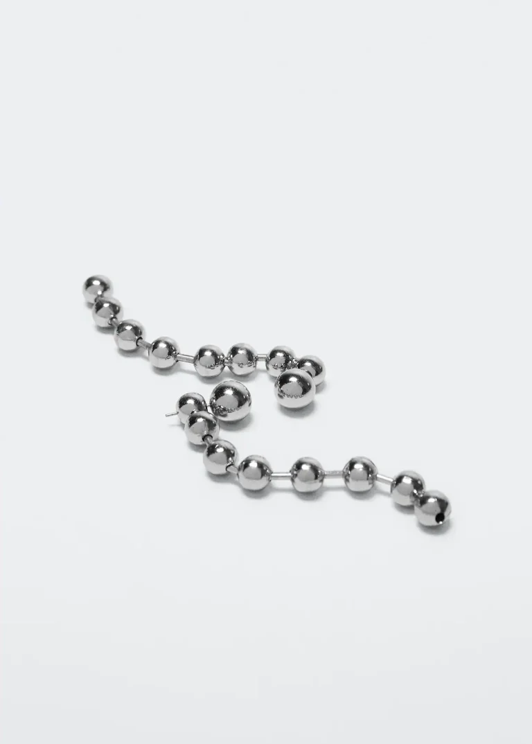 Faceted crystal hoop earrings