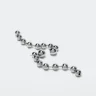 Faceted crystal hoop earrings