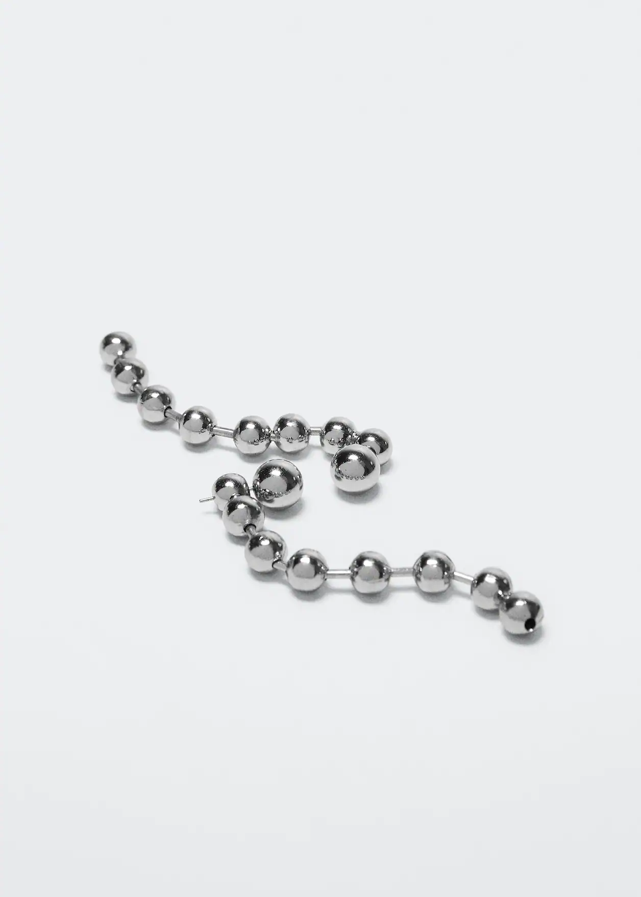 Faceted crystal hoop earrings