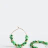 Beaded double necklace